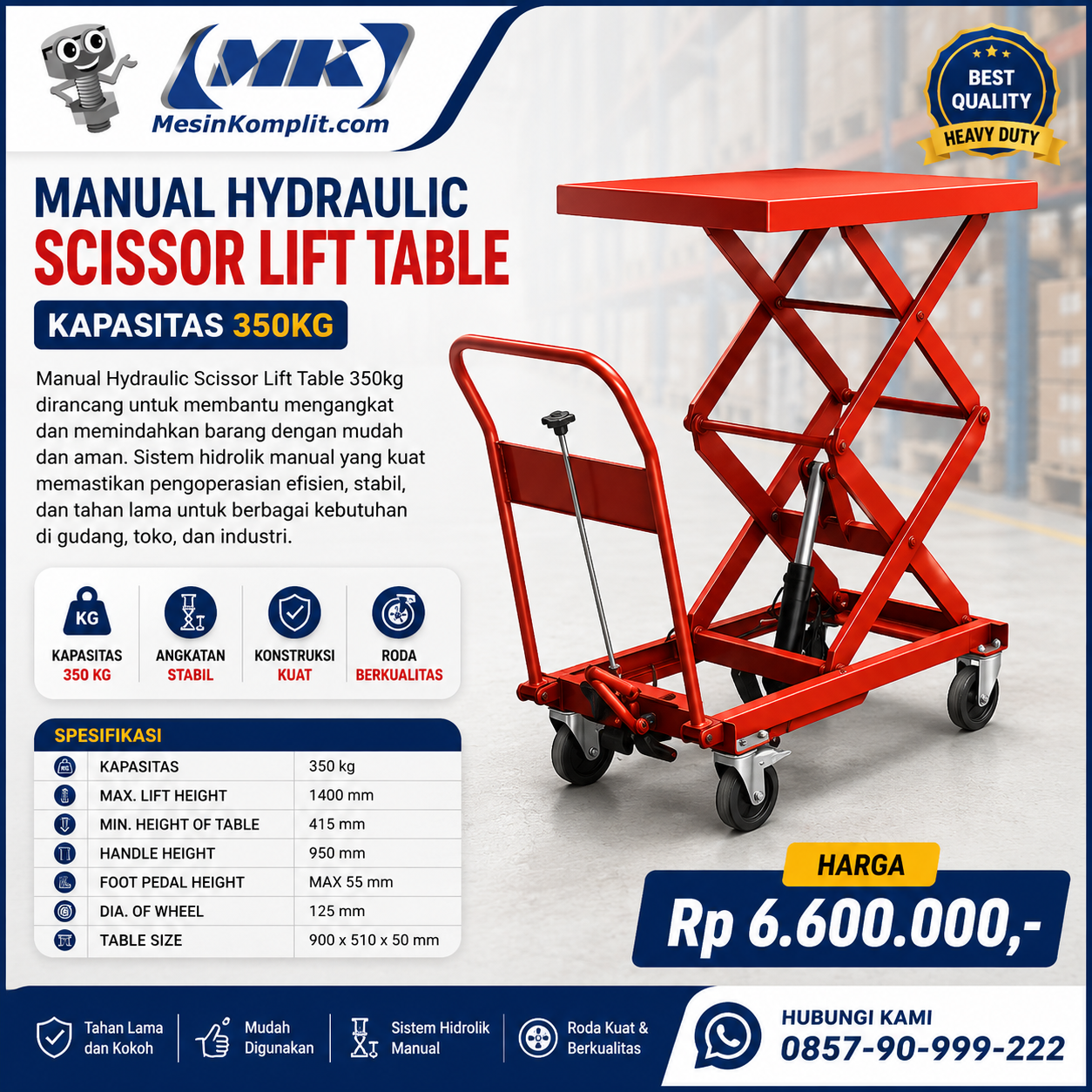 Hidrolik Lift Table (TSK-...